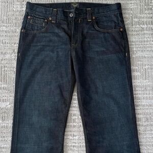 Kasil Heritage Men's Jeans Blue Cotton Size 34
